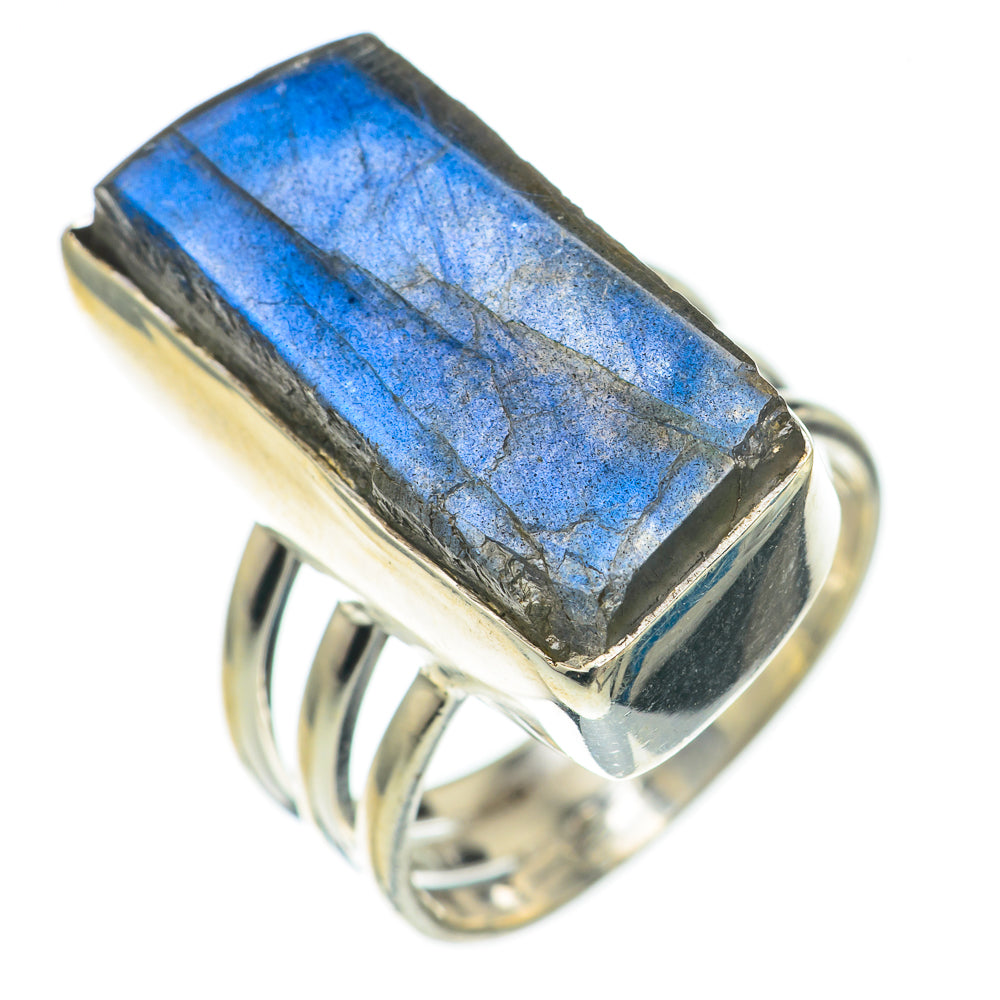 Labradorite Rings handcrafted by Ana Silver Co - RING68322