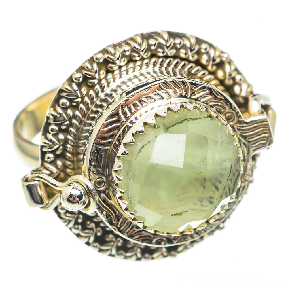 Prehnite Rings handcrafted by Ana Silver Co - RING68326