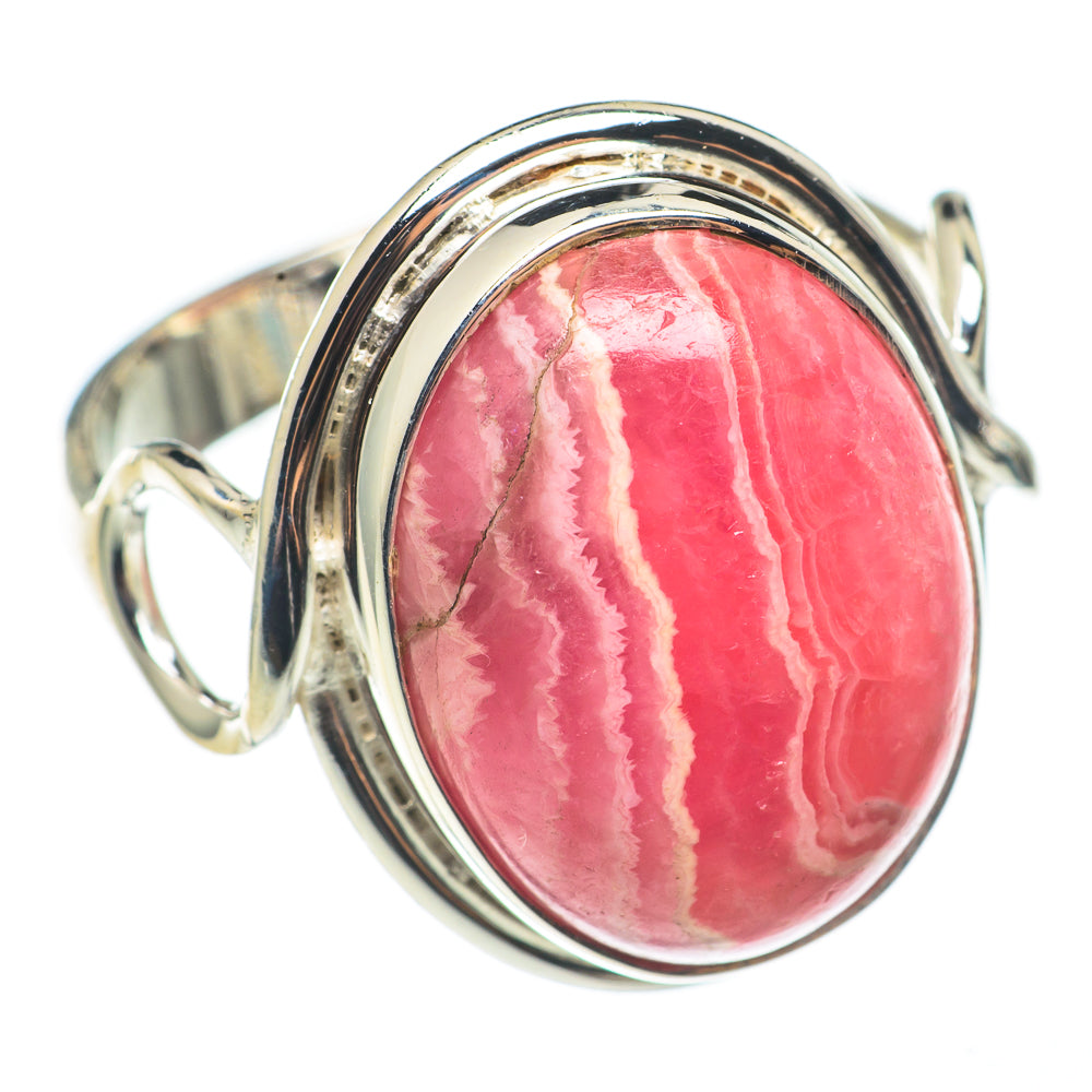 Rhodochrosite Rings handcrafted by Ana Silver Co - RING68391