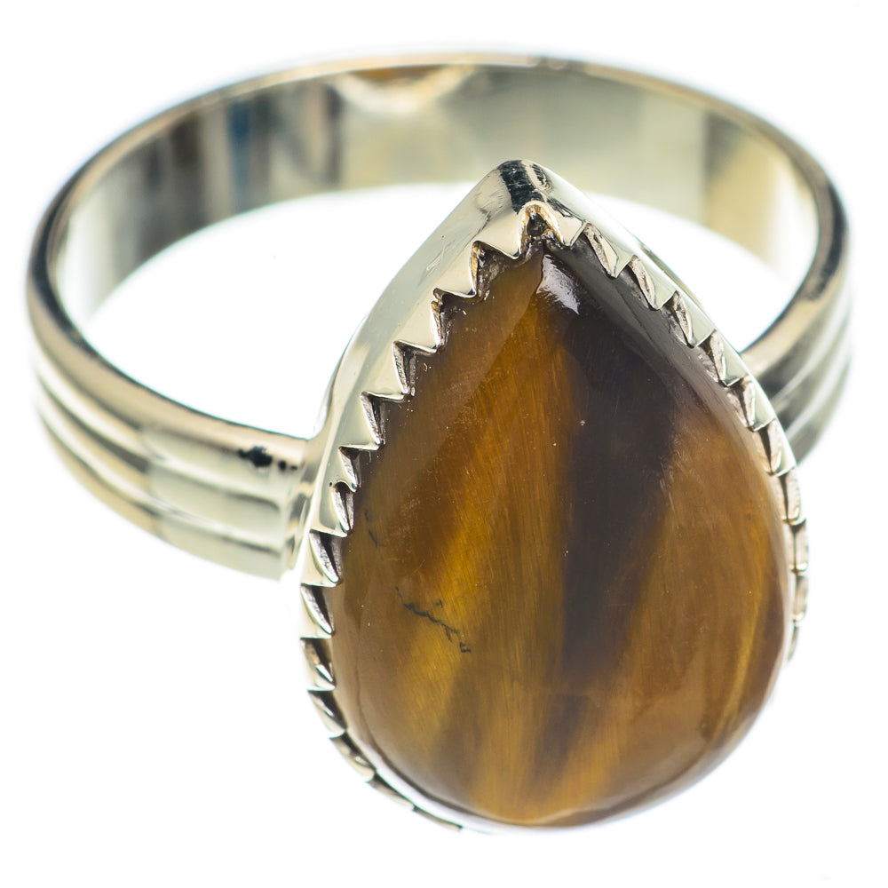 Tiger Eye Rings handcrafted by Ana Silver Co - RING68485