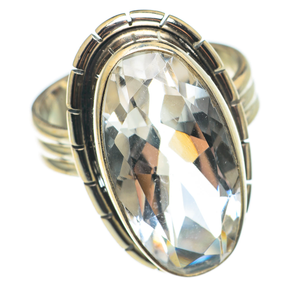 White Quartz Rings handcrafted by Ana Silver Co - RING68529