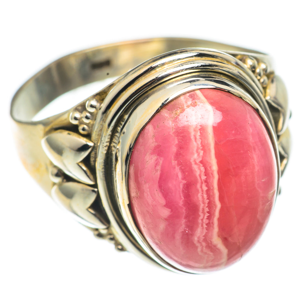 Rhodochrosite Rings handcrafted by Ana Silver Co - RING68575