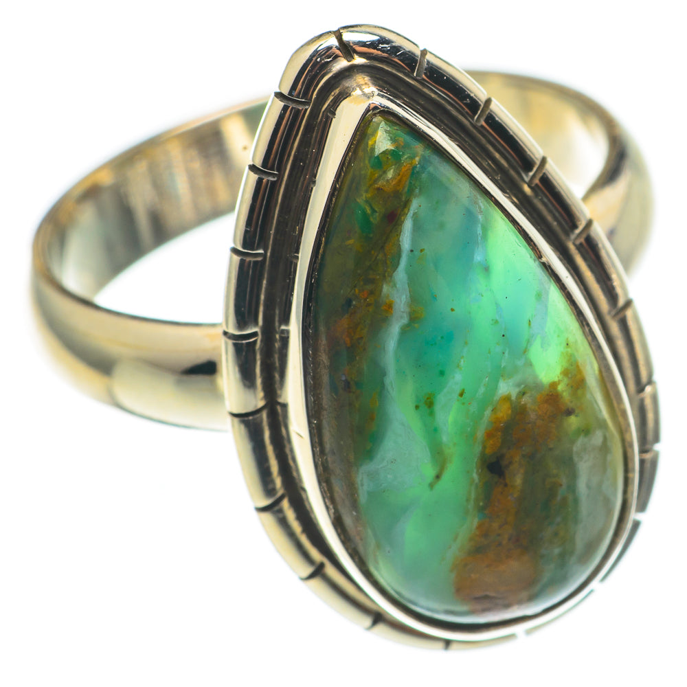 Peruvian Opal Rings handcrafted by Ana Silver Co - RING68621