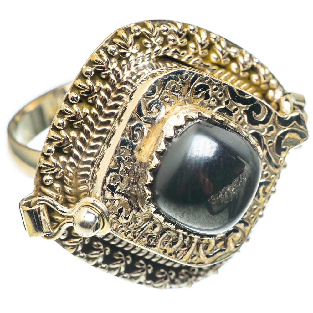 Hematite Rings handcrafted by Ana Silver Co - RING68653