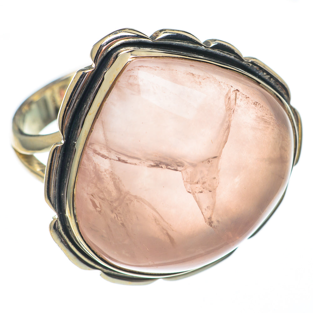 Rose Quartz Rings handcrafted by Ana Silver Co - RING68689