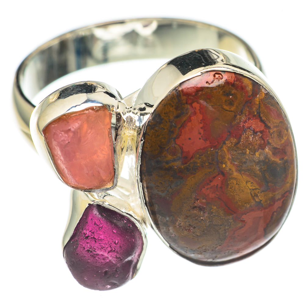 Mahogany Obsidian Rings handcrafted by Ana Silver Co - RING68819