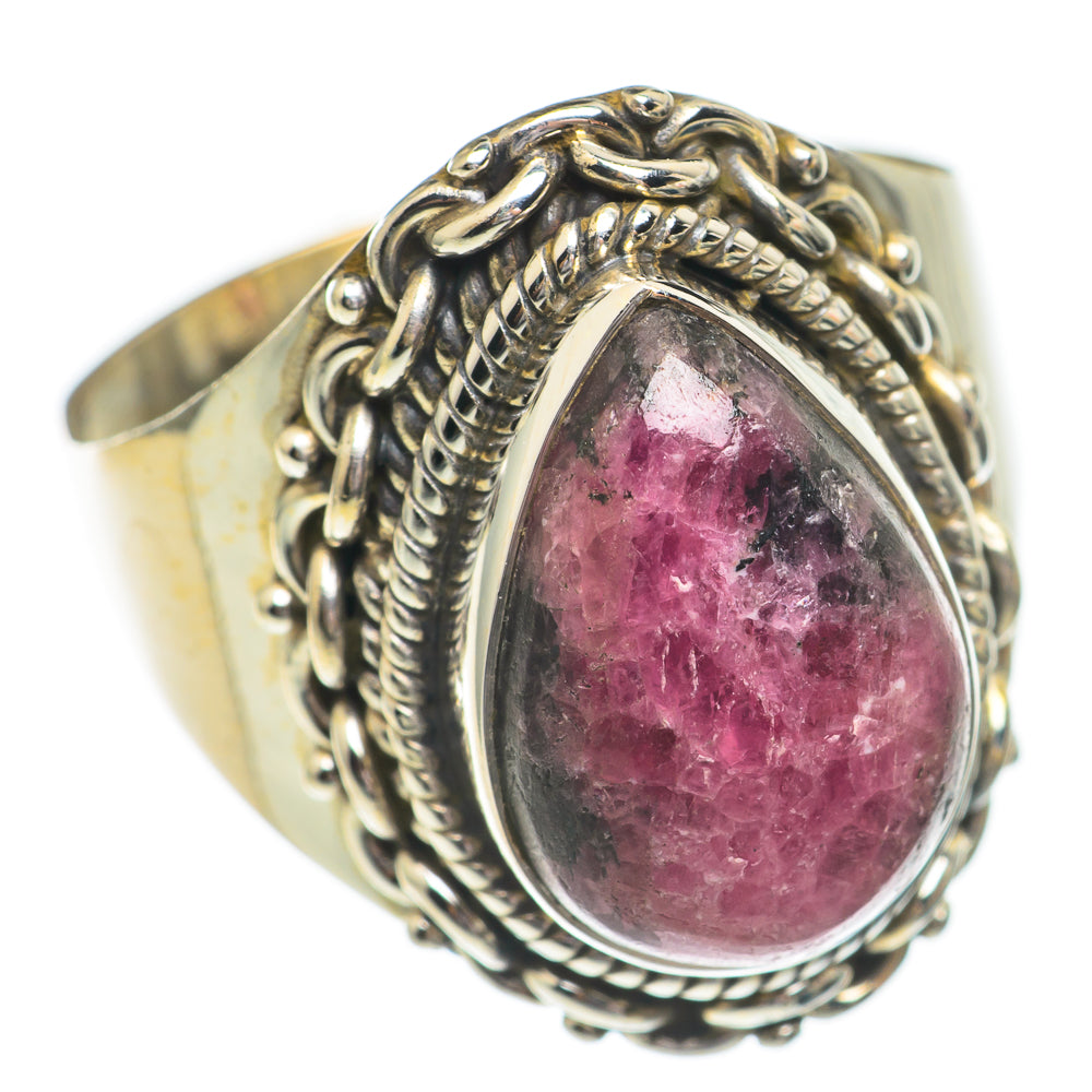 Rhodonite Rings handcrafted by Ana Silver Co - RING68889