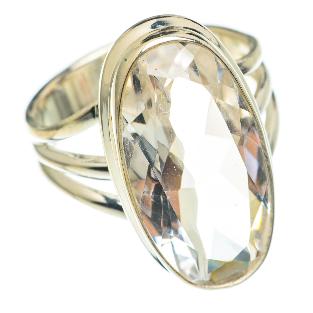 White Quartz Rings handcrafted by Ana Silver Co - RING68897