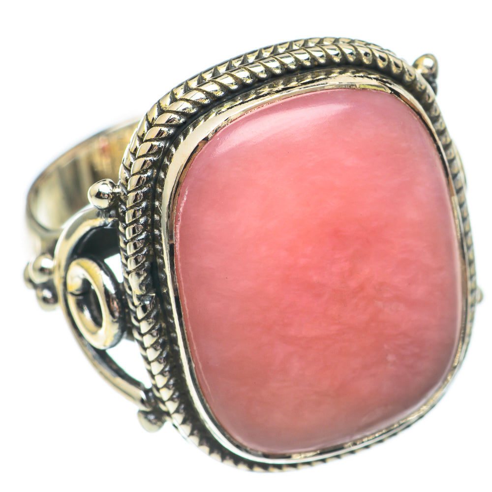 Pink Opal Rings handcrafted by Ana Silver Co - RING68920