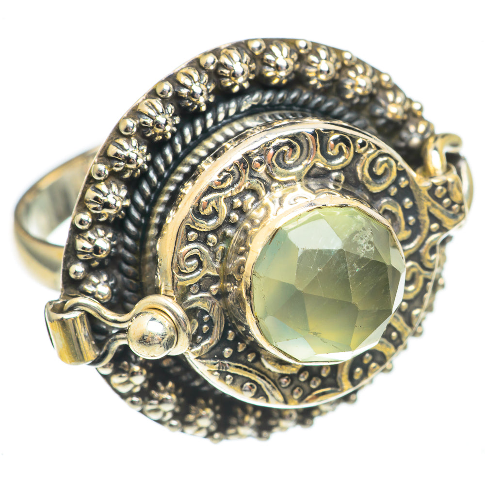 Prehnite Rings handcrafted by Ana Silver Co - RING68965