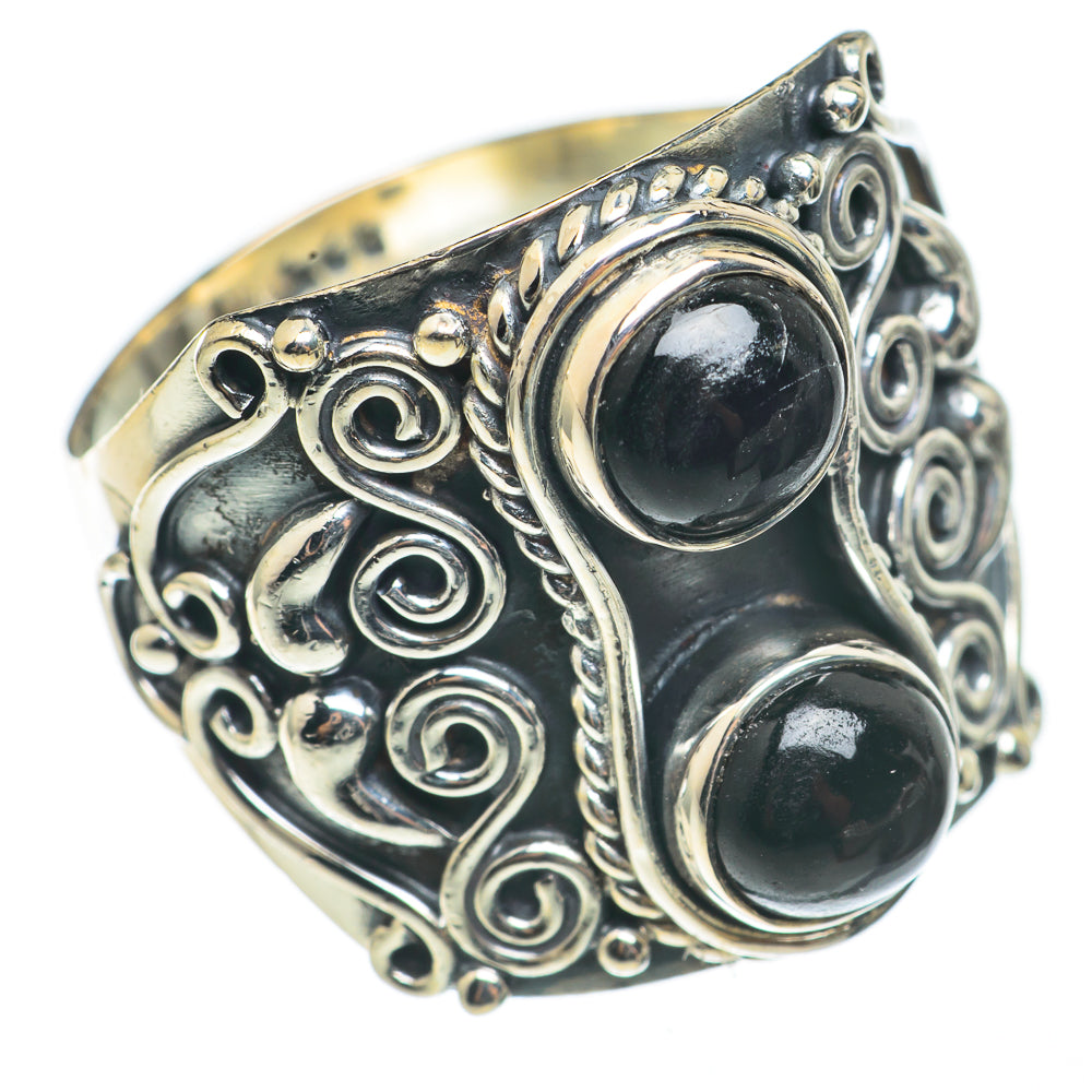 Black Onyx Rings handcrafted by Ana Silver Co - RING69011