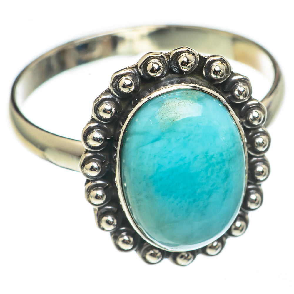 Larimar Rings handcrafted by Ana Silver Co - RING69065