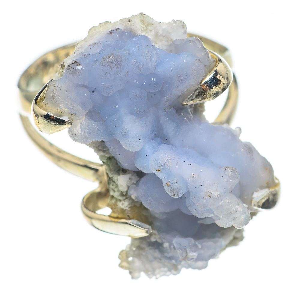 Grape Chalcedony Rings handcrafted by Ana Silver Co - RING69094