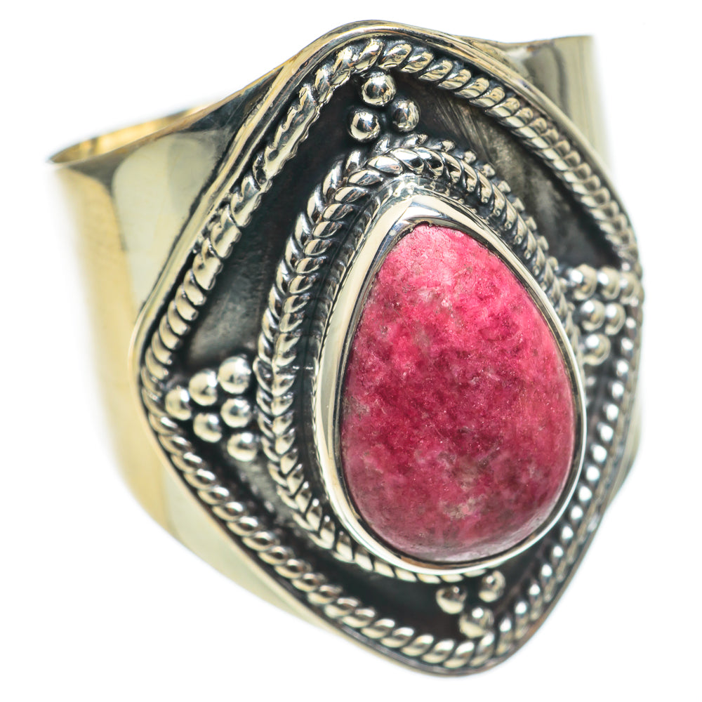 Thulite Rings handcrafted by Ana Silver Co - RING69183