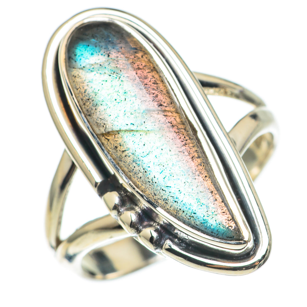 Labradorite Rings handcrafted by Ana Silver Co - RING69194