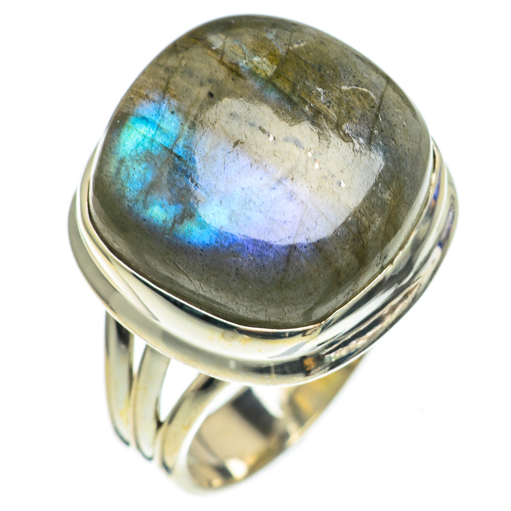 Labradorite Rings handcrafted by Ana Silver Co - RING69226