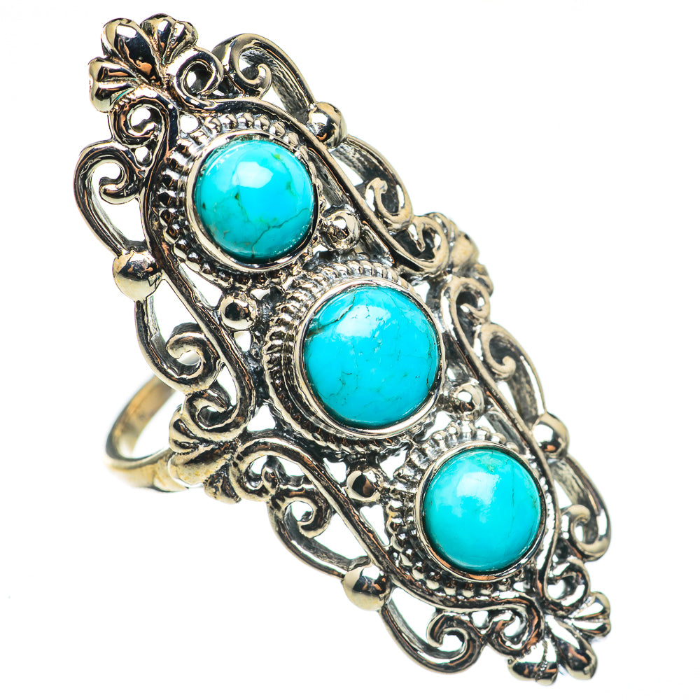 Arizona Turquoise Rings handcrafted by Ana Silver Co - RING69290