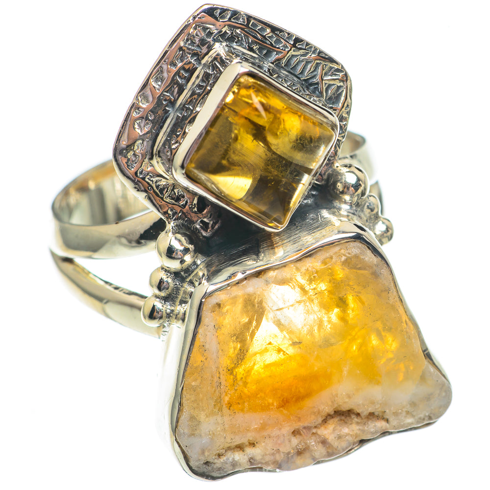 Citrine Rings handcrafted by Ana Silver Co - RING69392