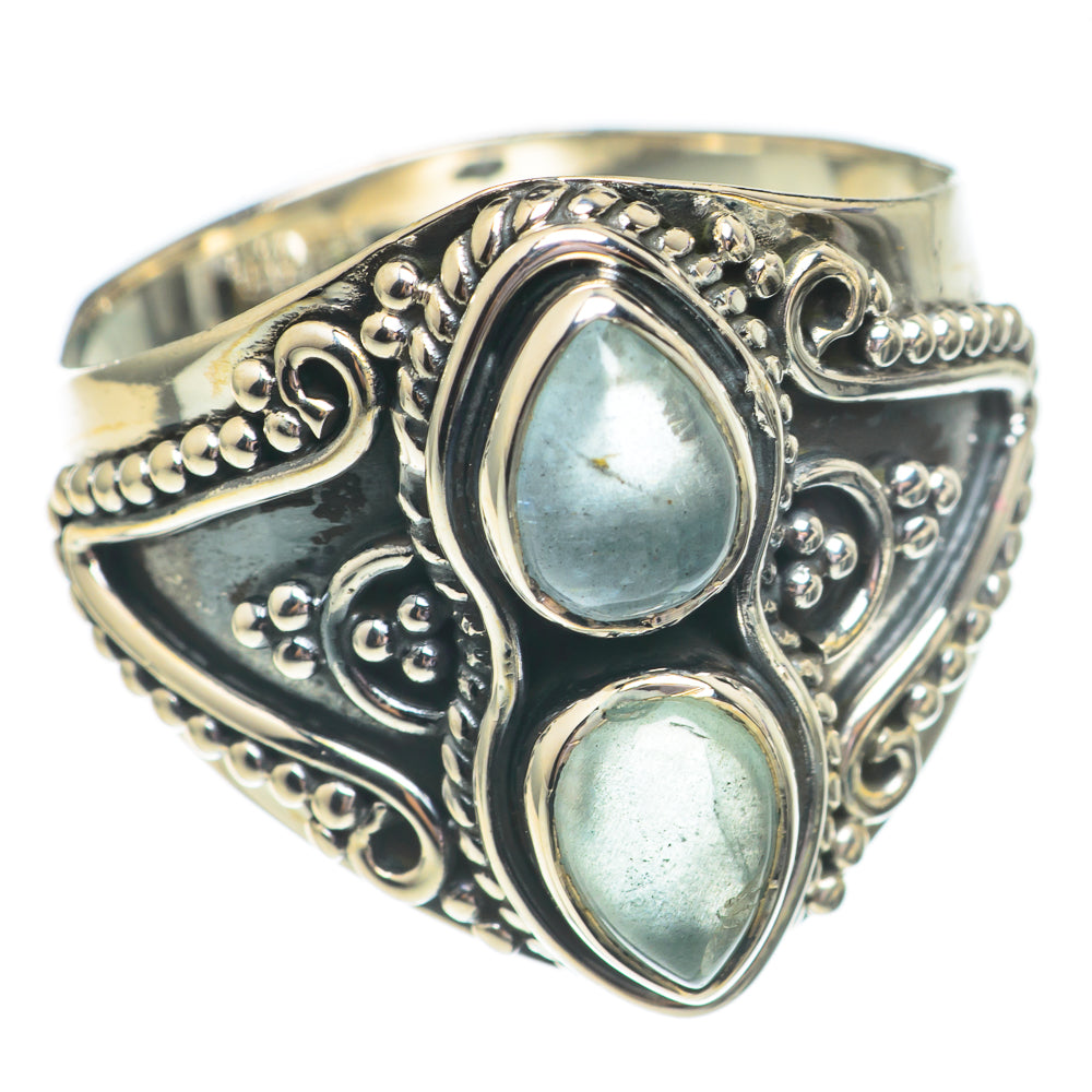 Aqua Chalcedony Rings handcrafted by Ana Silver Co - RING69416