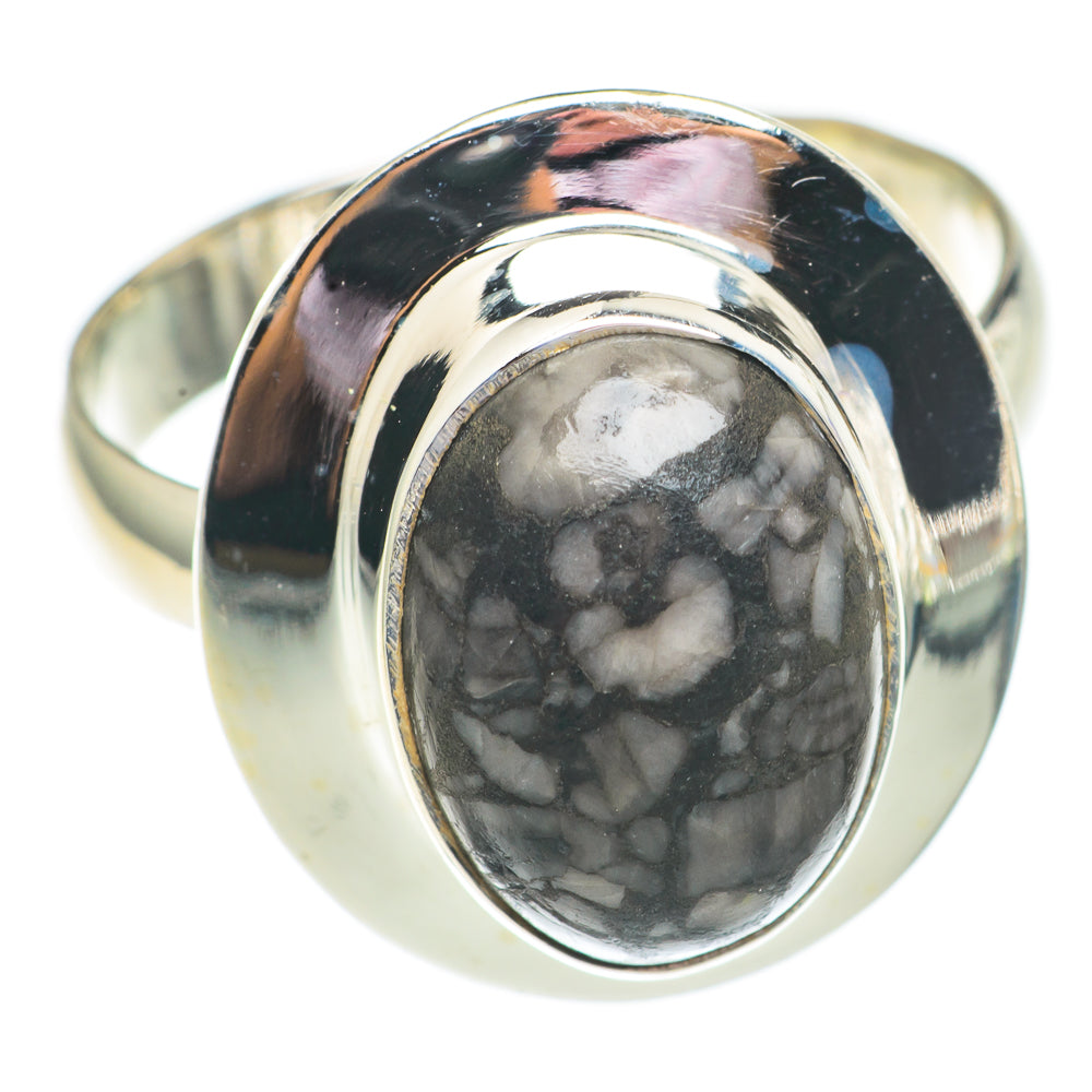 Pinolith Jasper Rings handcrafted by Ana Silver Co - RING69474