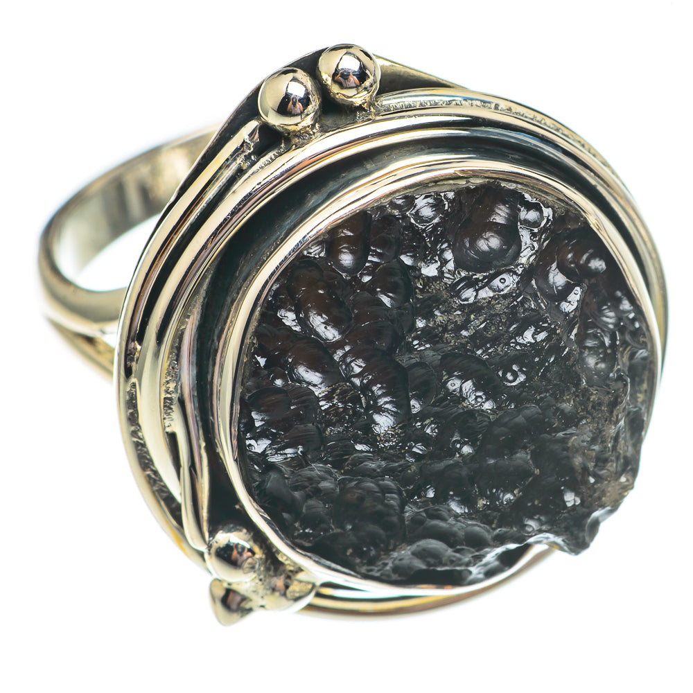 Tektite Rings handcrafted by Ana Silver Co - RING69475