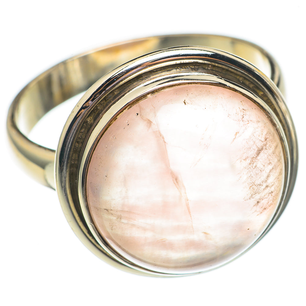 Rose Quartz Rings handcrafted by Ana Silver Co - RING69536