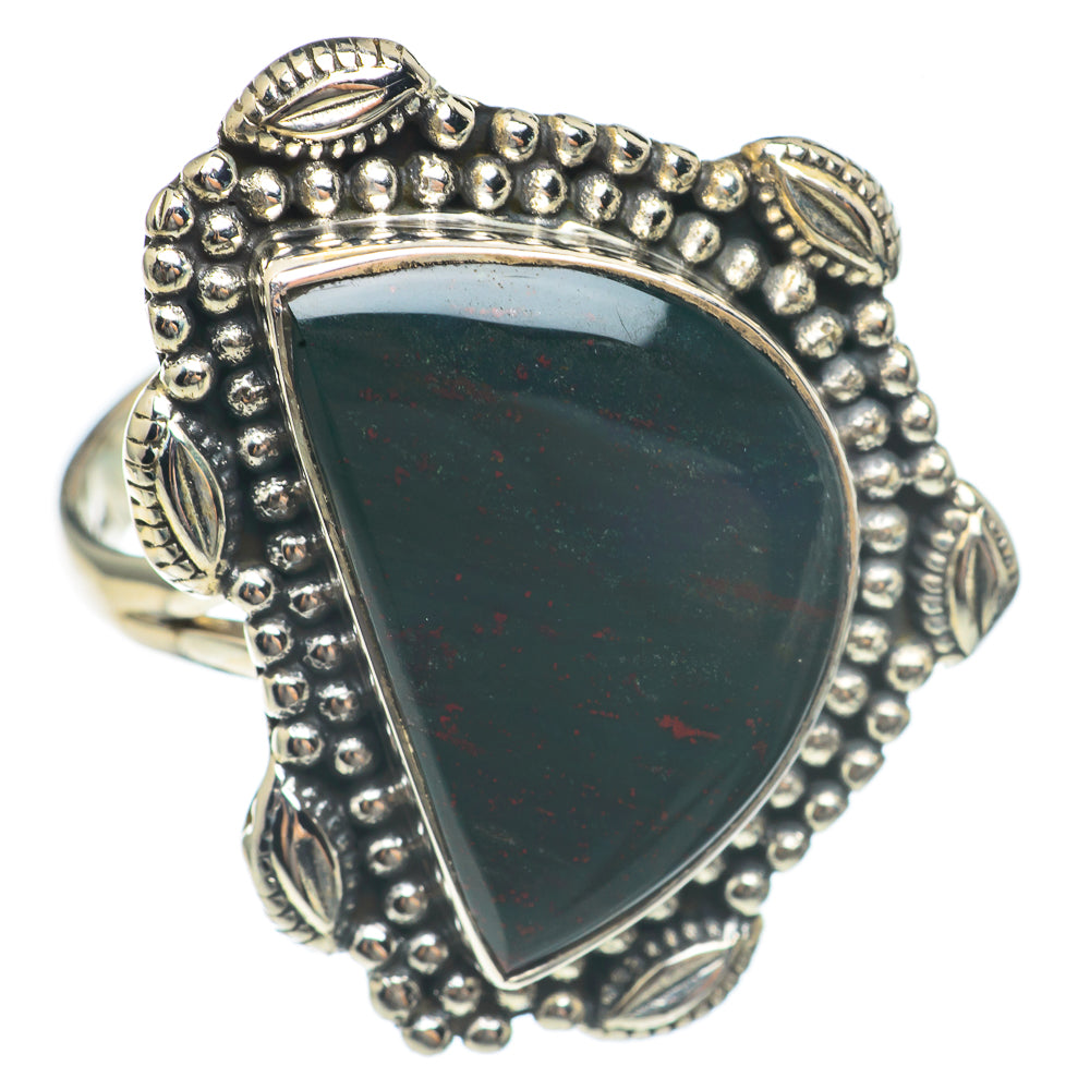 Bloodstone Rings handcrafted by Ana Silver Co - RING69608