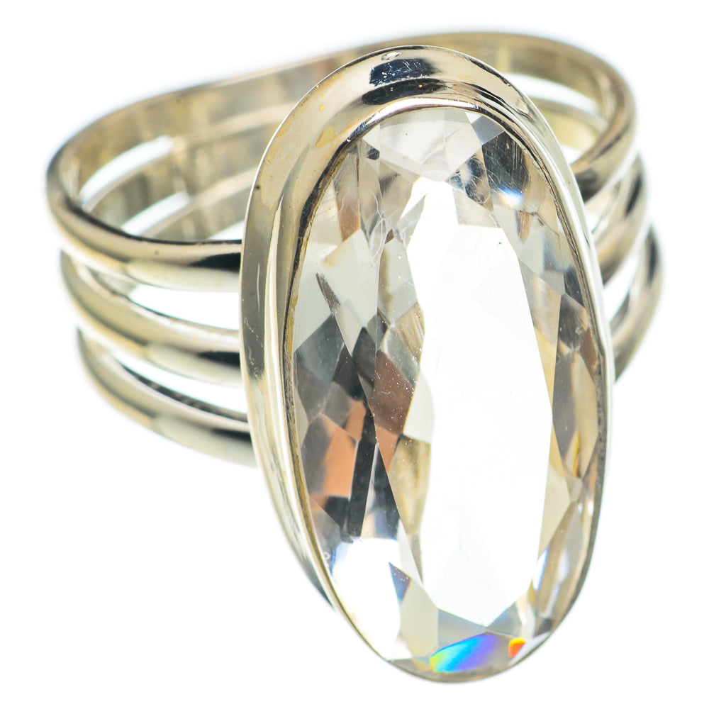 White Quartz Rings handcrafted by Ana Silver Co - RING69637