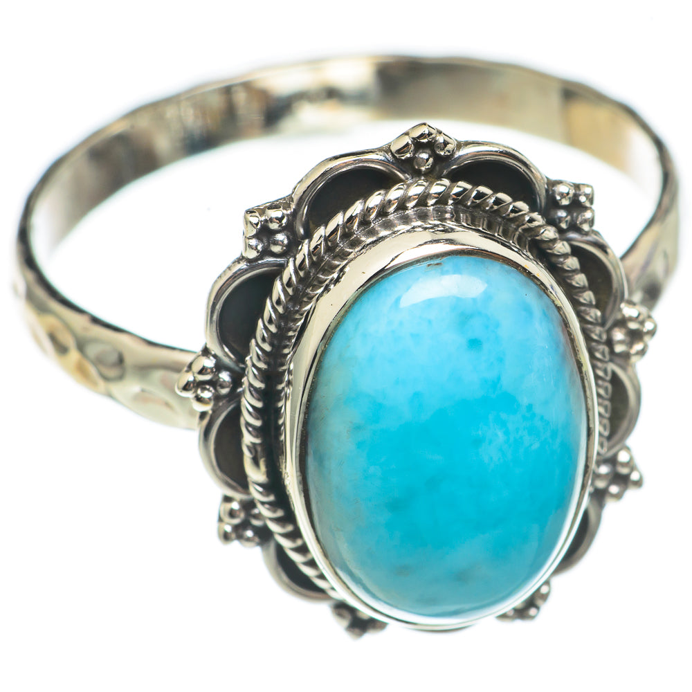 Larimar Rings handcrafted by Ana Silver Co - RING69648