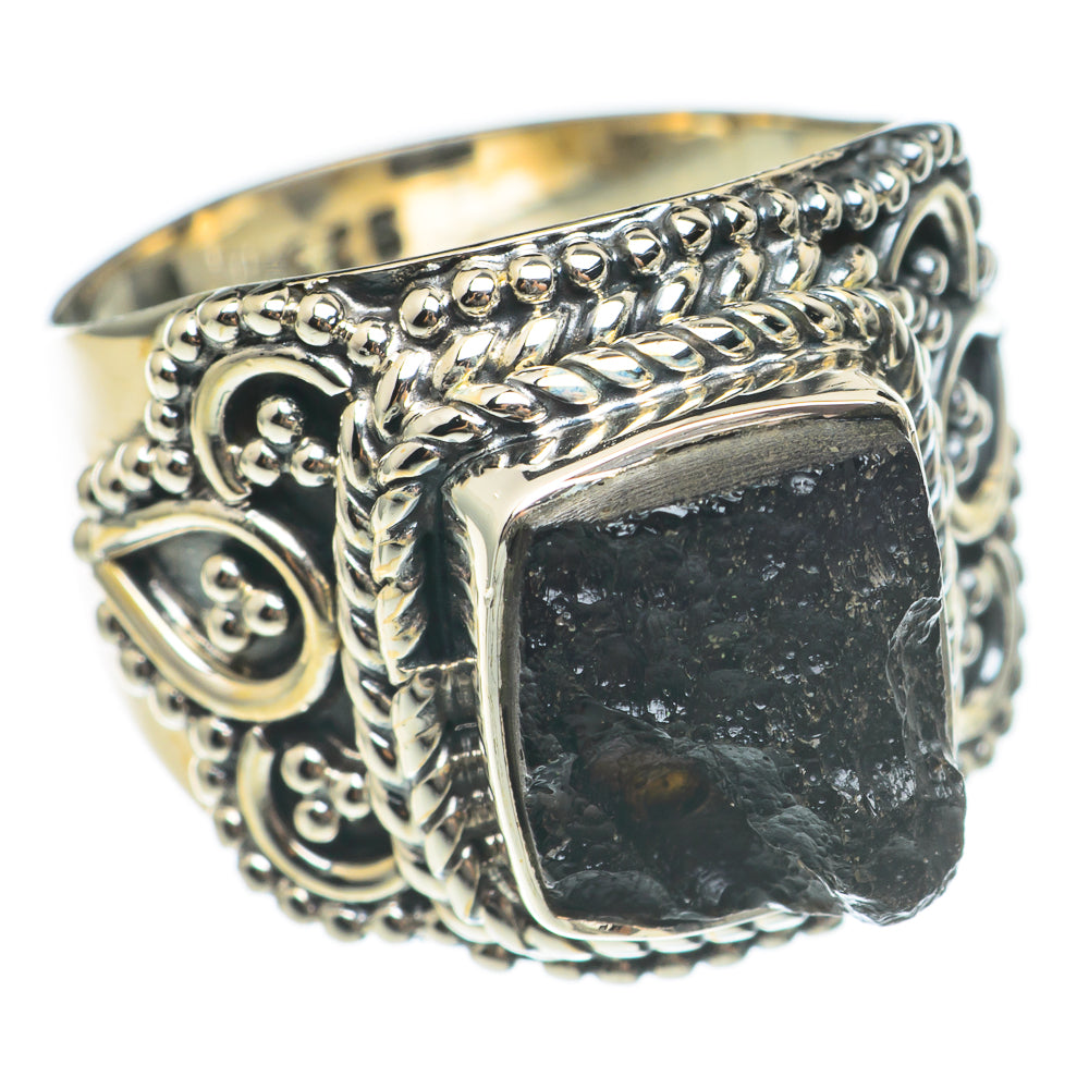 Tektite Rings handcrafted by Ana Silver Co - RING69675