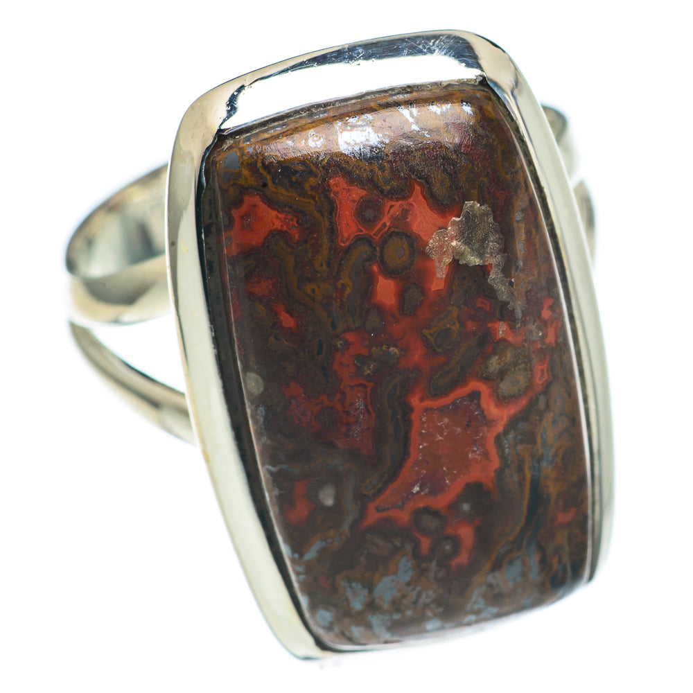 Mahogany Obsidian Rings handcrafted by Ana Silver Co - RING69702