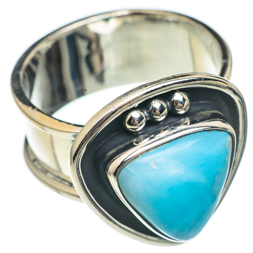 Larimar Rings handcrafted by Ana Silver Co - RING69729