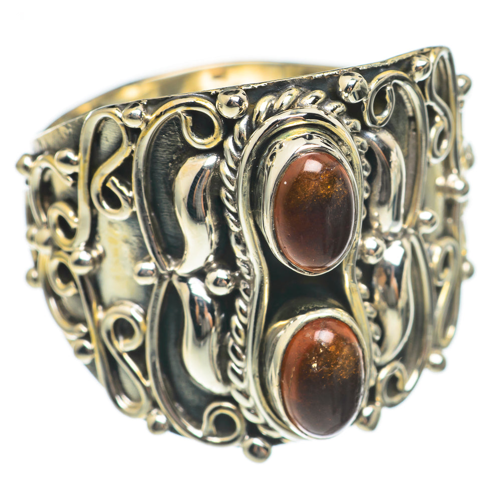 Baltic Amber Rings handcrafted by Ana Silver Co - RING69742
