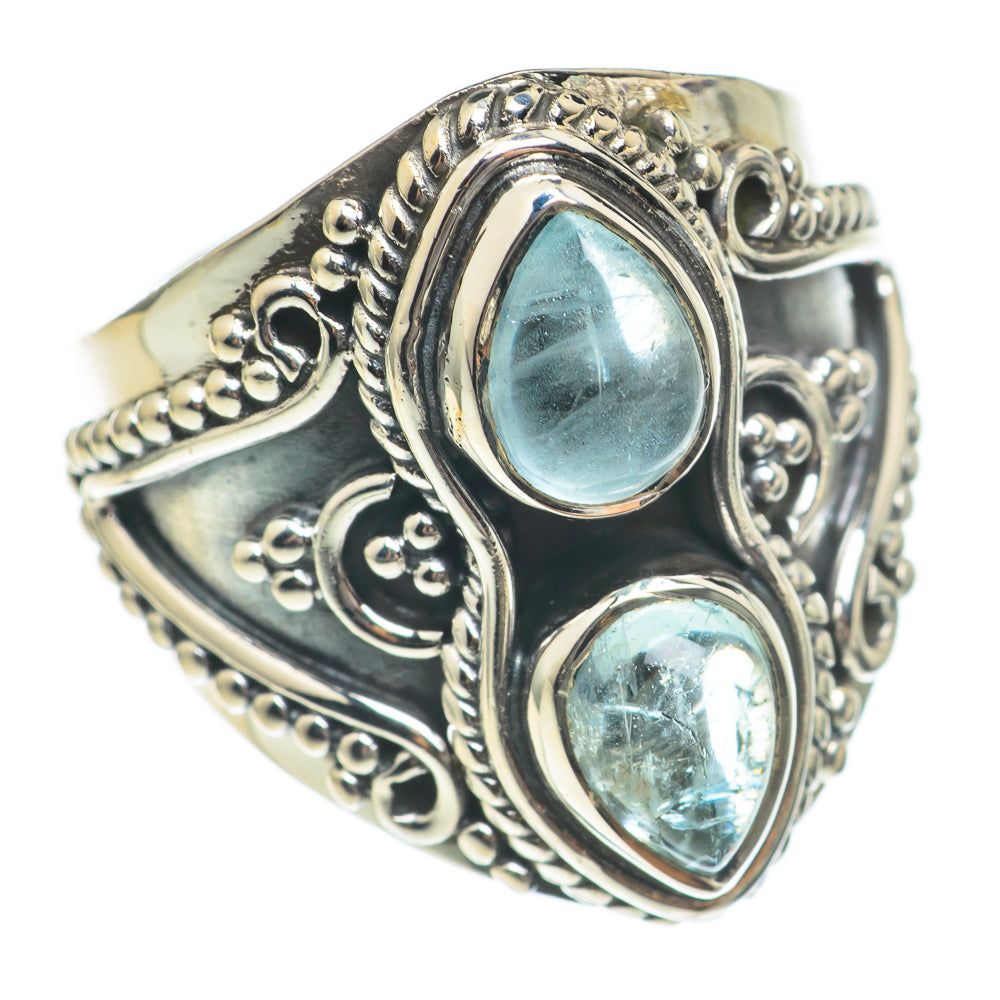 Aquamarine Rings handcrafted by Ana Silver Co - RING69765