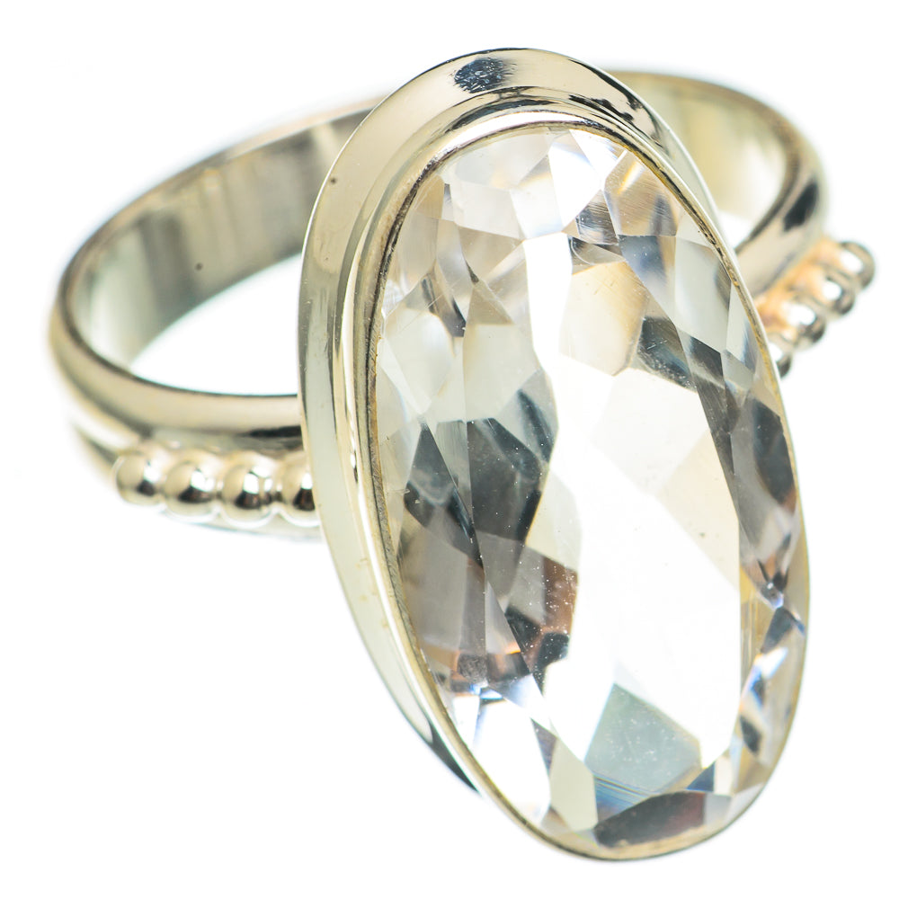 White Quartz Rings handcrafted by Ana Silver Co - RING69792