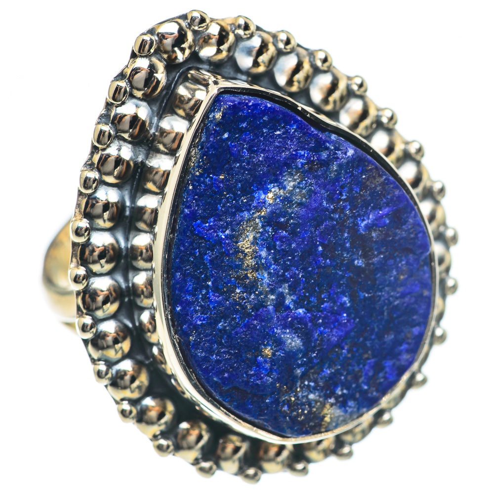 Lapis Lazuli Rings handcrafted by Ana Silver Co - RING69815