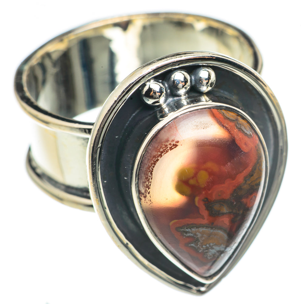 Mahogany Obsidian Rings handcrafted by Ana Silver Co - RING69863