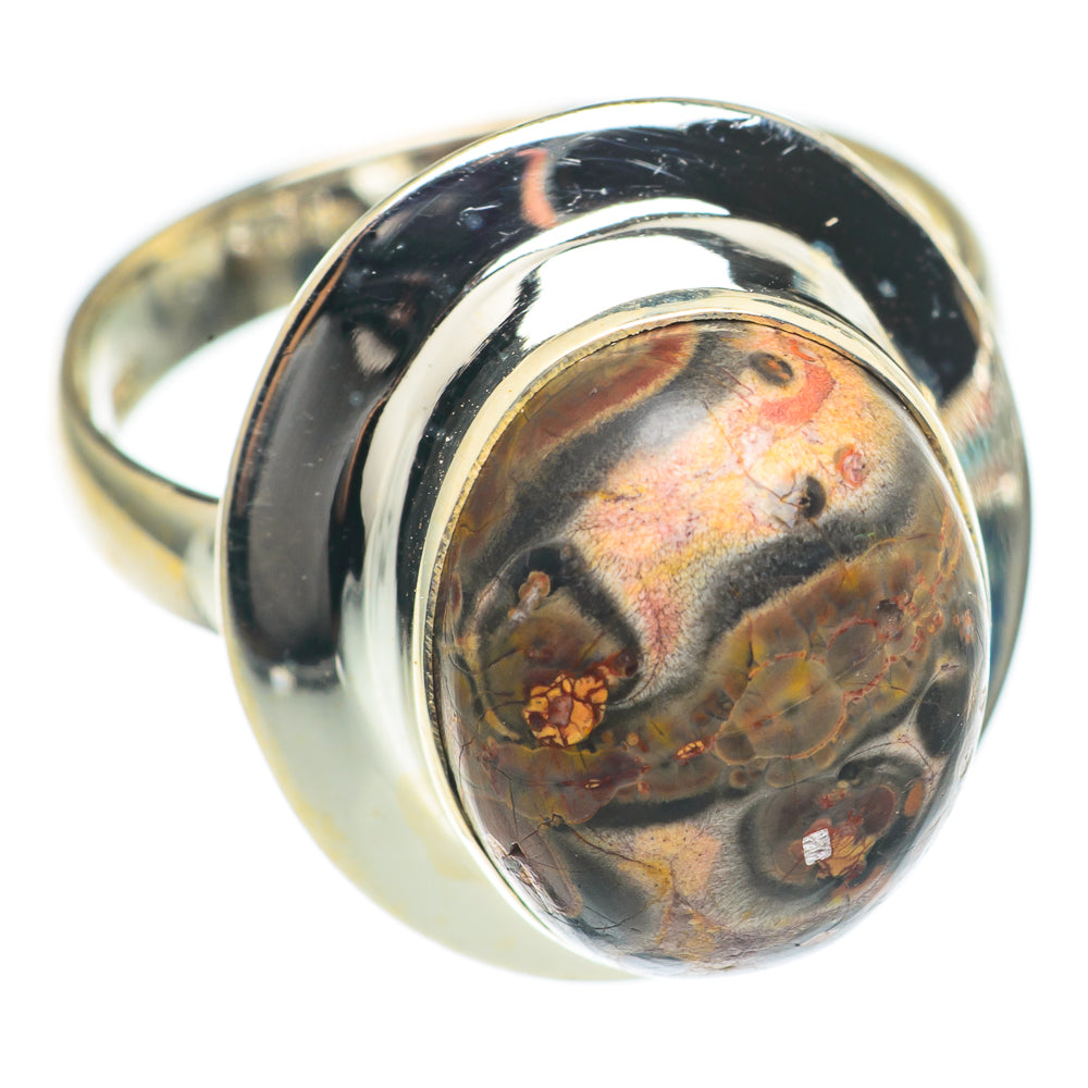 Poppy Jasper Rings handcrafted by Ana Silver Co - RING69867