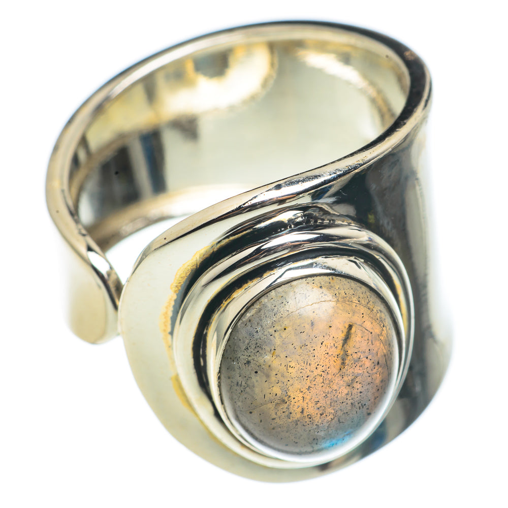 Labradorite Rings handcrafted by Ana Silver Co - RING69918