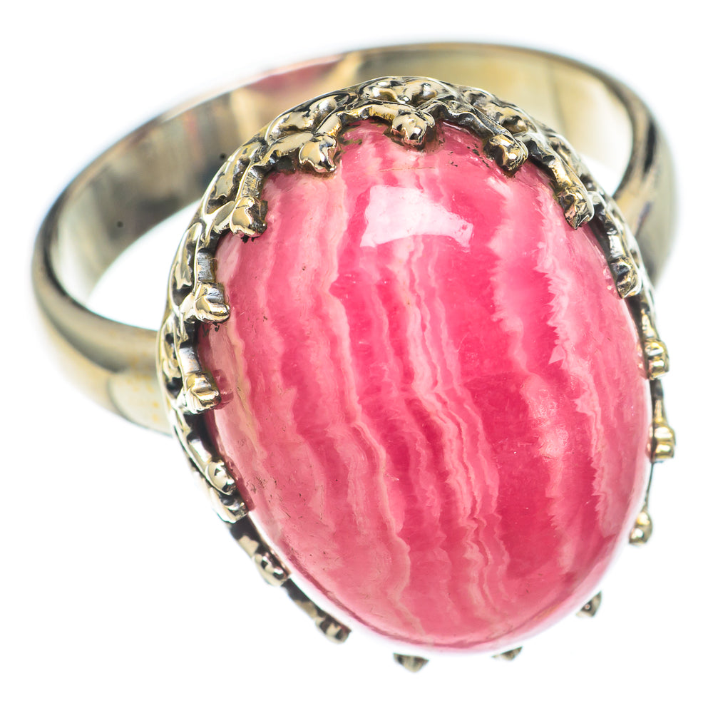 Rhodochrosite Rings handcrafted by Ana Silver Co - RING69934