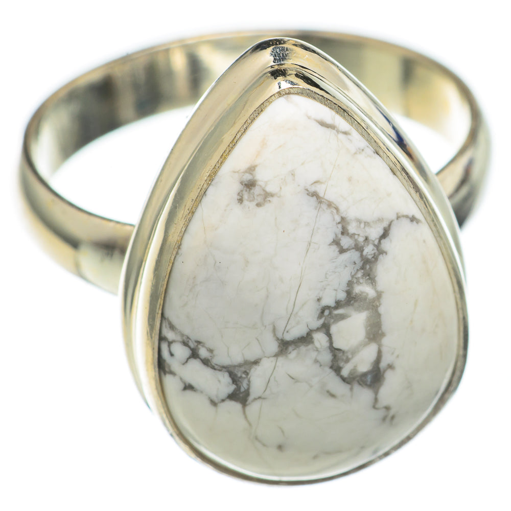 Howlite Rings handcrafted by Ana Silver Co - RING69945