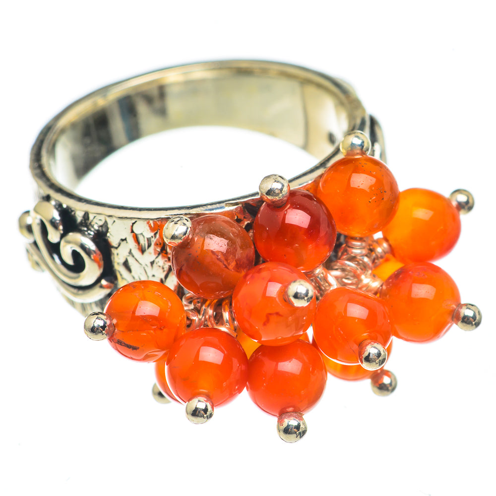 Carnelian Rings handcrafted by Ana Silver Co - RING69964