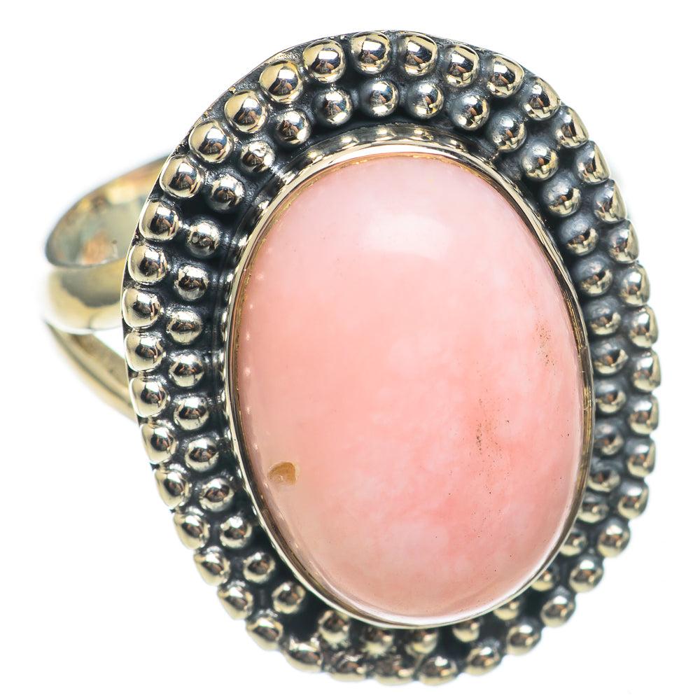 Pink Opal Rings handcrafted by Ana Silver Co - RING69967