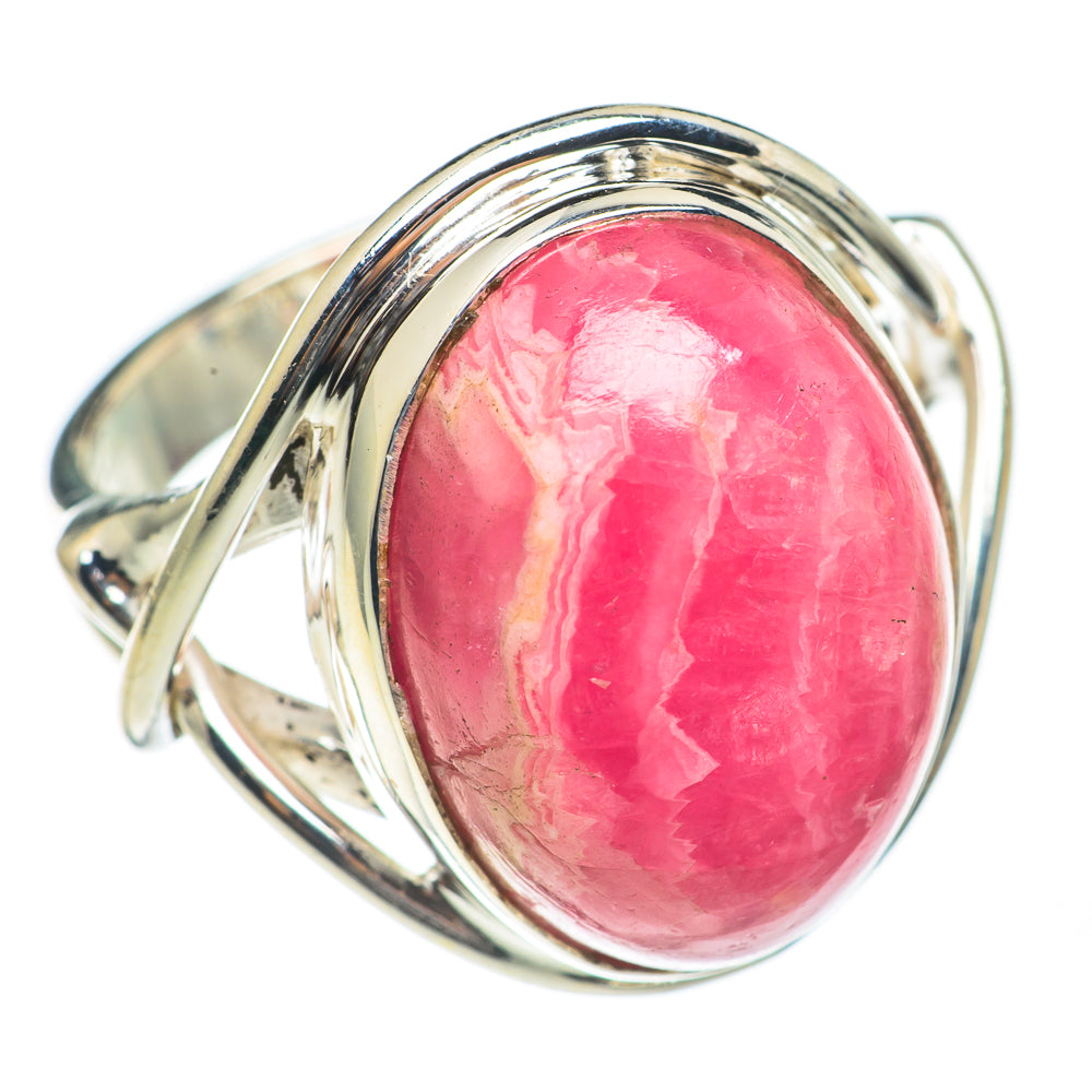 Rhodochrosite Rings handcrafted by Ana Silver Co - RING69969