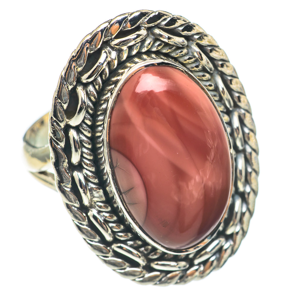 Mookaite Rings handcrafted by Ana Silver Co - RING70029