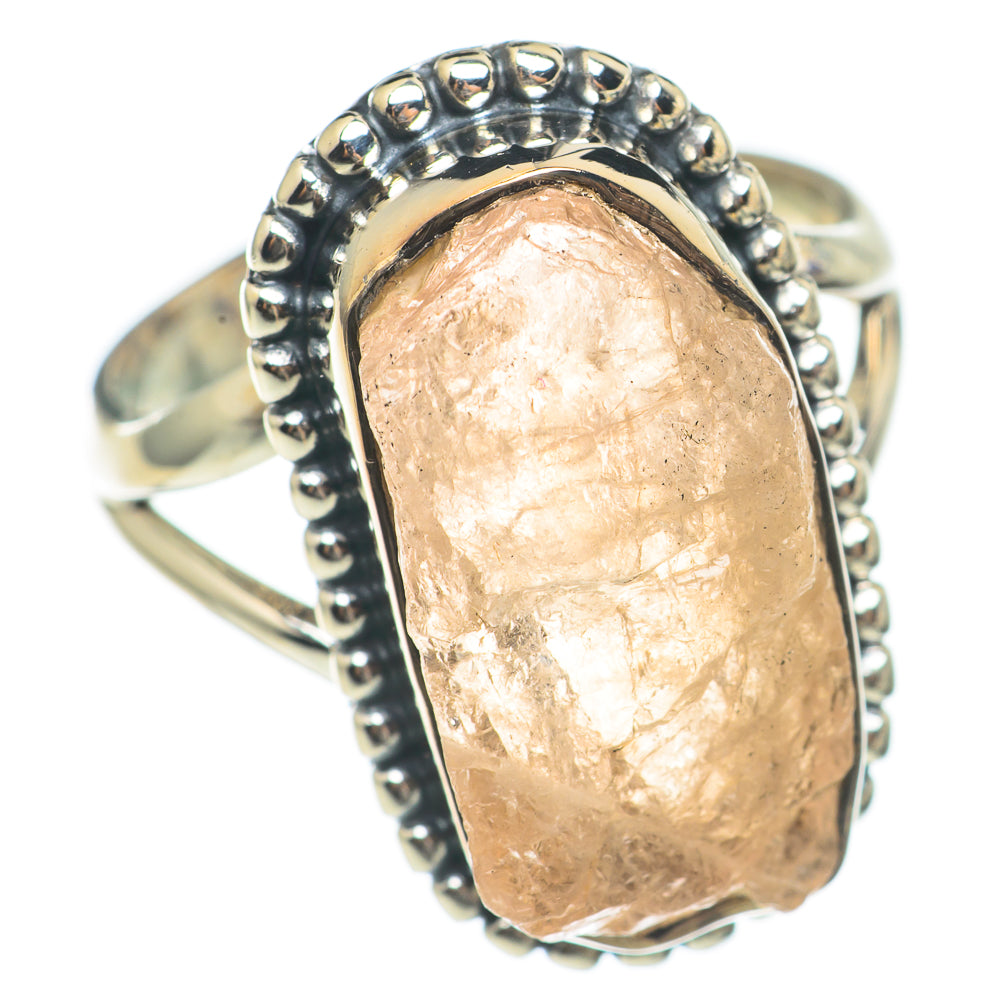 Rose Quartz Rings handcrafted by Ana Silver Co - RING70037