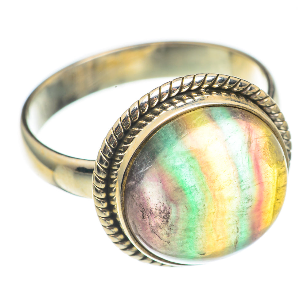 Fluorite Rings handcrafted by Ana Silver Co - RING70050