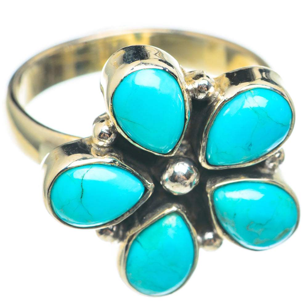 Arizona Turquoise Rings handcrafted by Ana Silver Co - RING70119