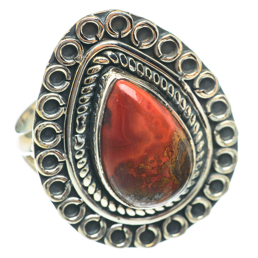 Mookaite Rings handcrafted by Ana Silver Co - RING70194 - Photo 2