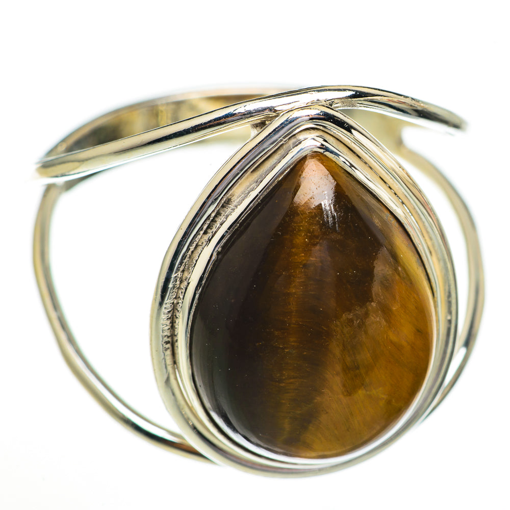 Tiger Eye Rings handcrafted by Ana Silver Co - RING70361